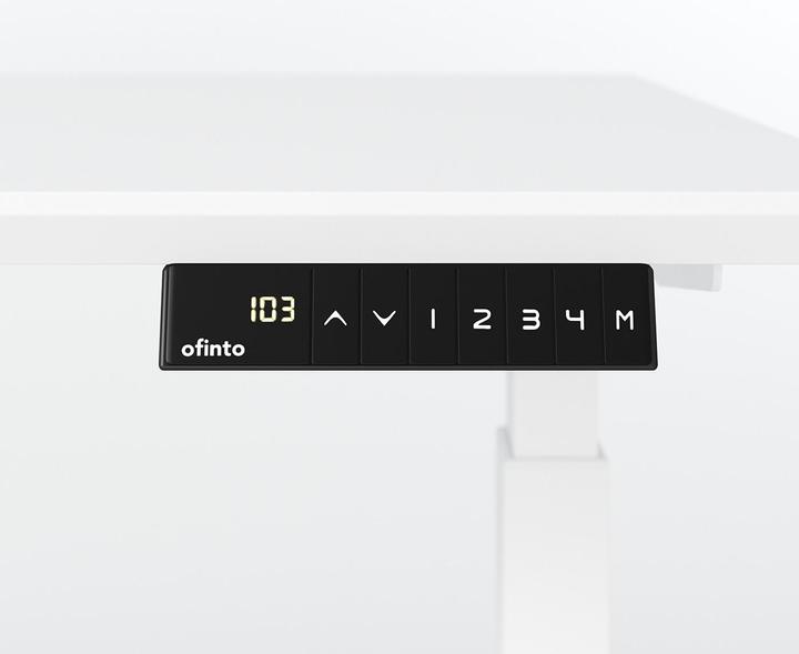Image du produit ofinto Elevate mit Kabelmanagement-System (180 x 80 x 98.5 cm)