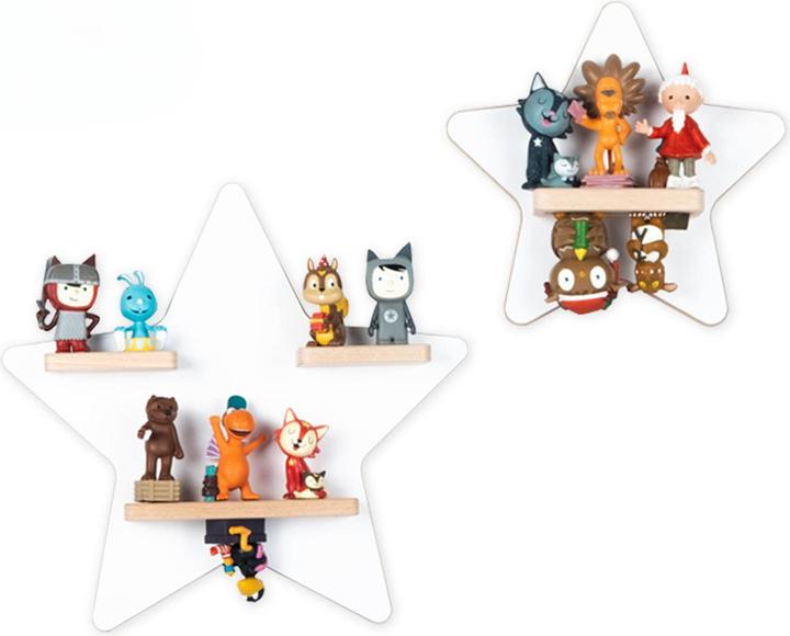 Actual product image VCM Wooden shelf star Toniebox Tonies