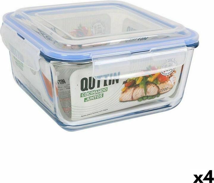 Immagine prodotto Quttin Lunchbox hermetisch karriert 2,2 L (4 Stück)