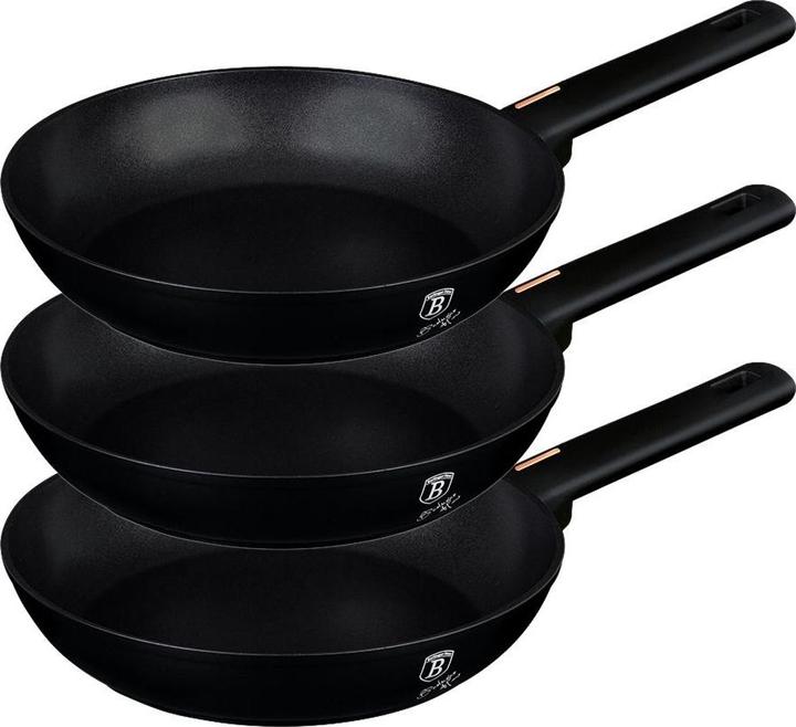 BerlingerHaus Haus Bratpfannen Set (28 cm, Bratpfanne, Aluminium)