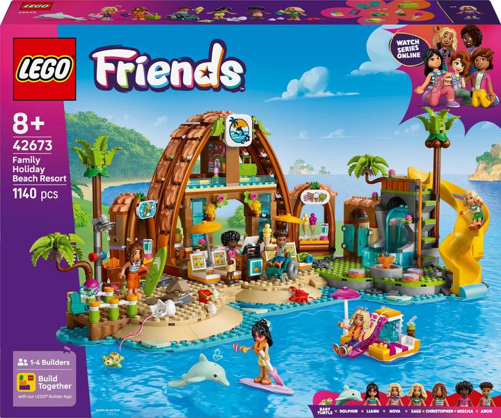 Produktbild LEGO Familienurlaub im Strandresort (42673, LEGO Friends)