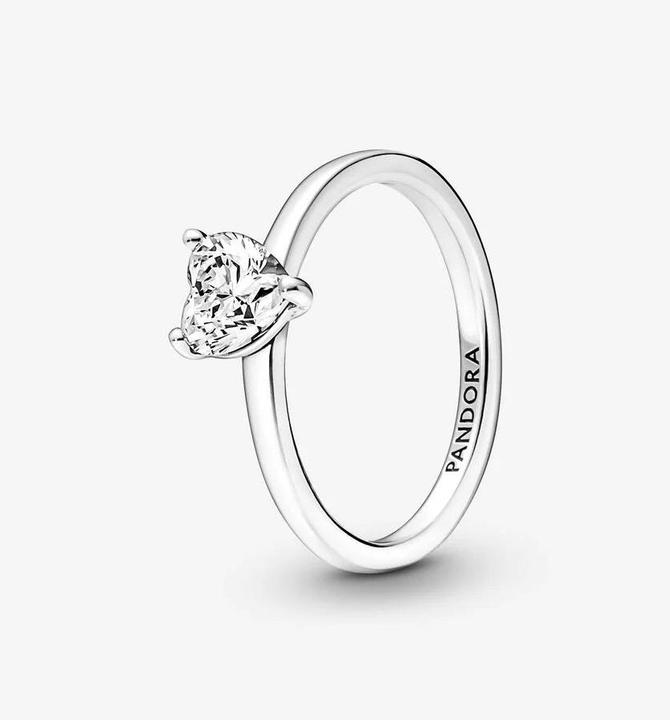 Produktbild Pandora Ring funkelndes Herz (14, 54, 925 Silber)