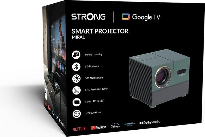 Immagine prodotto Strong MIRA 1 Streaming Projektor (Full HD, 300 lm)