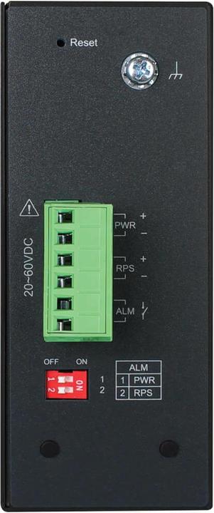 Actual product image Eaton 4-Port Lite Managed Industrial Gigabit Ethernet Switch - 10/100/1000mbps -10 to 60 C (4 Ports)