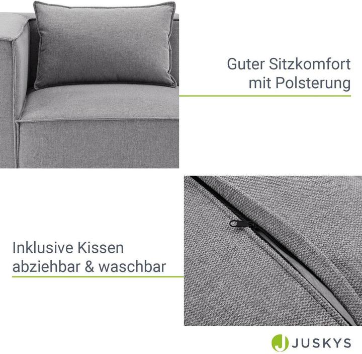 Actual product image Juskys Domas modular sofa (Modular sofa)