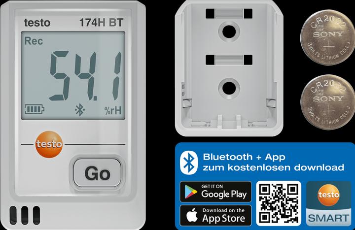 Produktbild Testo Mini-Datenlogger 174 H / Bluetooth®
