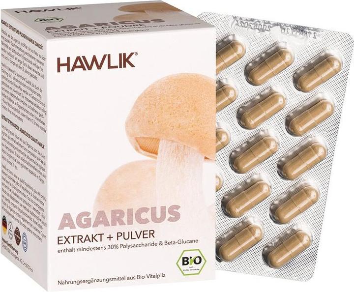 Image du produit Hawlik Agaricus Extrakt+ (120 pièce(s), Capsules, 110 g)