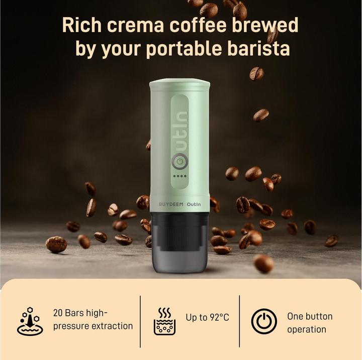 Produktbild OutIn Reisekaffeemaschine Nano Kapseln (0.08 l)