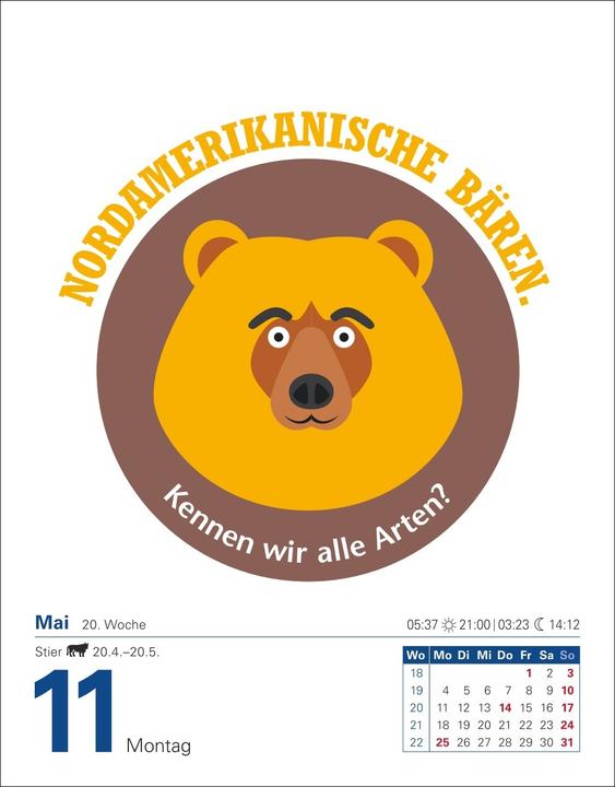 Actual product image Harenberg Was so nicht im Lexikon steht Tagesabreisskalender 2026 - Kuriositäten, Histörchen und merkwürdige (German)