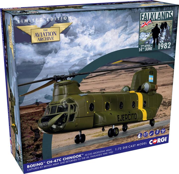 Produktbild Hornby Boeing CH-47C Chinook, Falklands War 1982