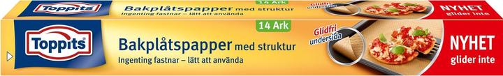 Toppits Bakplåtspapper Glidfri 14 Ark