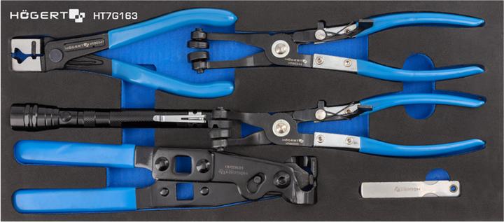 Högert Tie tongs, 5 pcs.