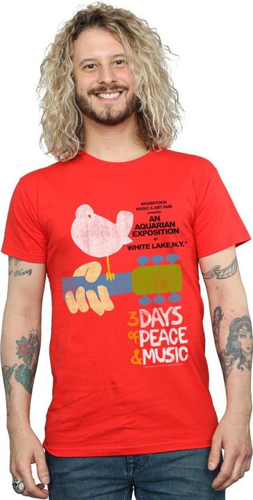 Immagine prodotto Woodstock Festival Poster Maglietta Uomo (3XL)