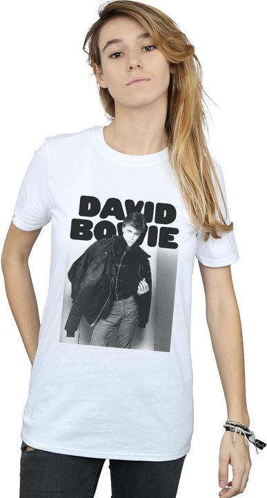 Immagine prodotto David Bowie Jacket Photograph Maglietta Ampia Donna (XXL)