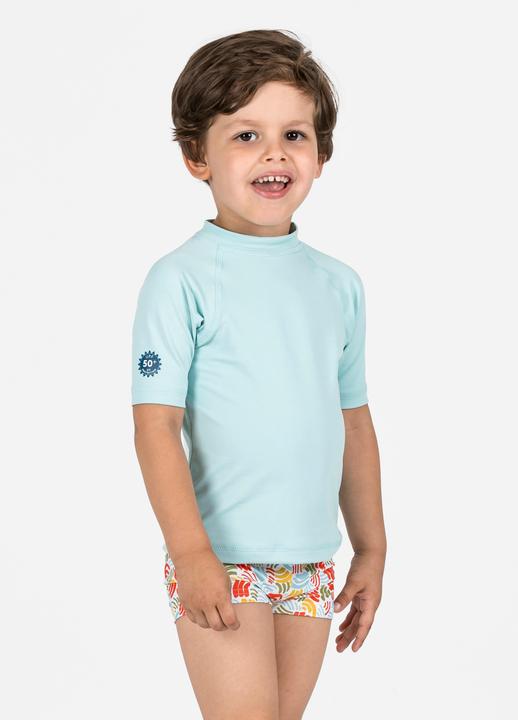 Produktbild Nabaiji Badehose Boxer Baby/Kinder - Titou Zag weiss (5, 6)