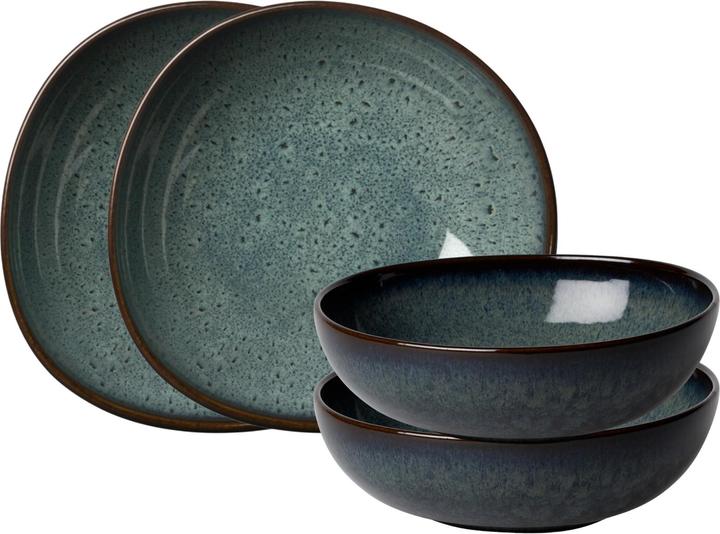 Actual product image Villeroy & Boch Snack Bowl Lave 6 pieces, Grey