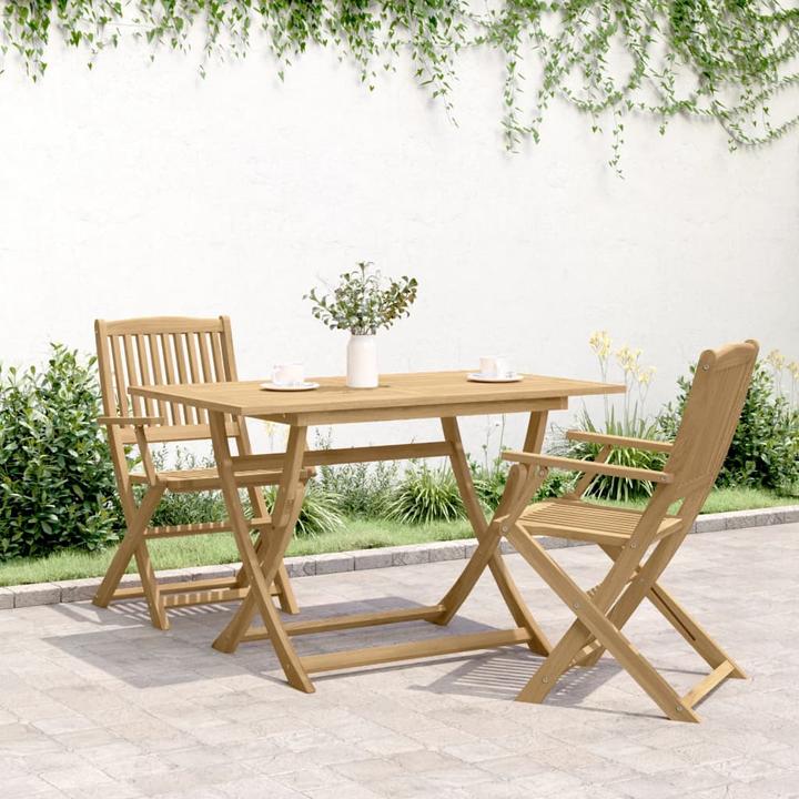 Image du produit VidaXL Table de jardin pliante en acacia (70 cm)