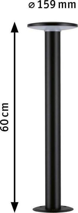 Produktbild Paulmann Pollerleuchte Plate (420 lm, IP44)