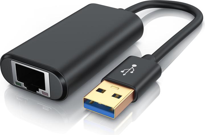 Produktbild Primewire Netzwerk Adapter, USB 3.0 auf RJ45 Buchse Netzwerkadapter kompatibel zu Nintendo Switch, 12 cm (USB 3.0, RJ45 (1x))