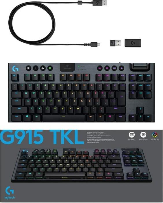 Actual product image Logitech G G915 (DE, Wireless, Cable)