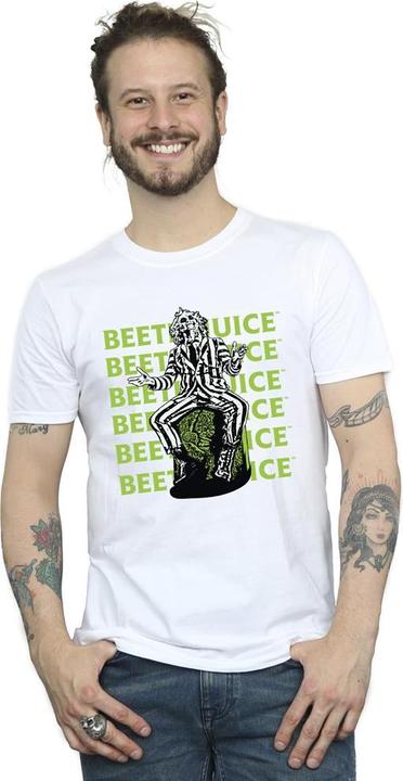 Immagine prodotto Beetlejuice Maglietta Posa Uomo (5XL)