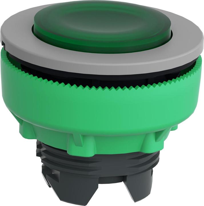 Produktbild Schneider Electric Leuchtdrucktaster, Front, vorstehend, ZB5FW133C0
