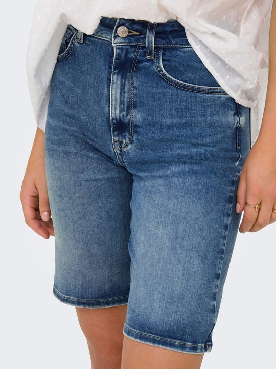 Image du produit Only Normal geschnitten Hohe Taille 5-Pocket-Shorts Jeans-Shorts (XL)