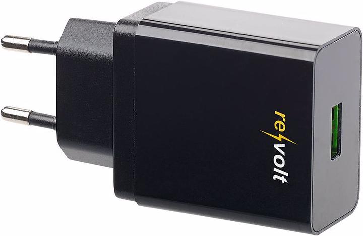 Actual product image Revolt Set of 3 230 V USB power supply units, Quick Charge 3.0, 3.6 - 12 V, max. 19.5 W (19.50 W)