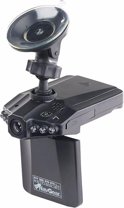 Produktbild NavGear 2-mal: Auto-DVR-Kamera mit LCD-Display & Bewegungserkennung