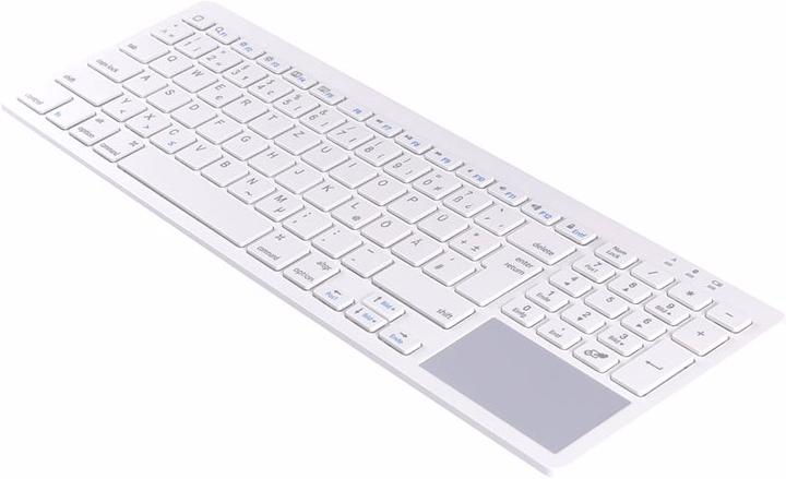 Produktbild GeneralKeys Bluetooth-Tastatur für macOS mit Touchpad (DE, Kabellos)