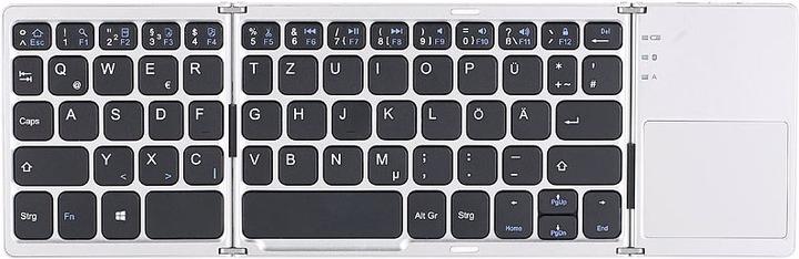 Produktbild GeneralKeys 2-mal: Faltbare Tastatur mit Bluetooth und Touchpad