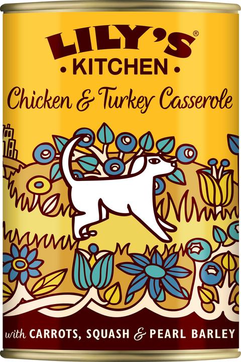 Image du produit Lily's Kitchen Poulet et dinde (Adulte, Senior, Junior, 6 pcs, 2400 g)