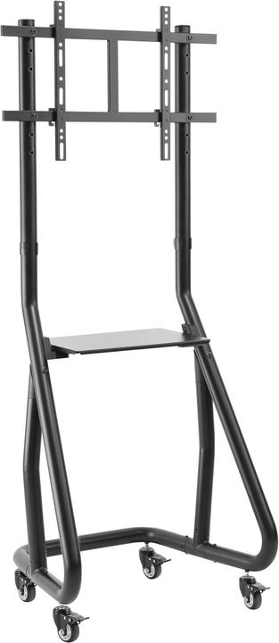 Actual product image Techly TV Trolley for LCD LED TV 37-80", with shelf (80", 80 kg)