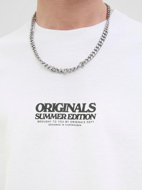 Produktbild Jack & Jones Gedruckt Rundhalsausschnitt T-shirt T-shirt (XS)