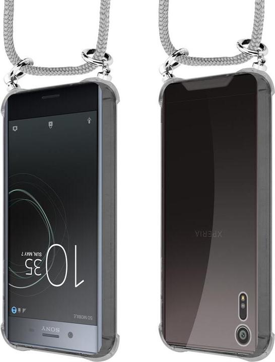 Produktbild Cadorabo TPU Handy Kette SILBER Cover