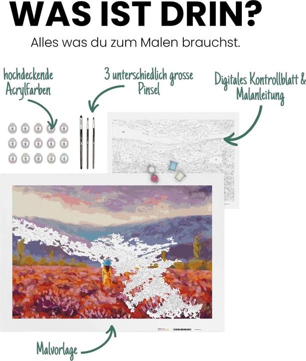 Actual product image ZenPainting Café am Gardasee - Malen nach Zahlen