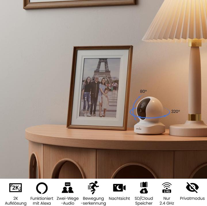 Immagine prodotto Wansview Telecamera IP bianca