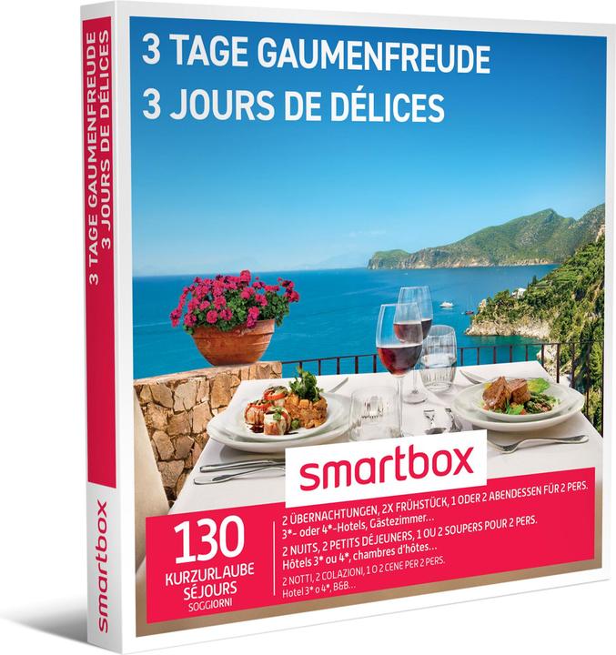 Image du produit Smartbox 3 jours de délices (2 pers.)