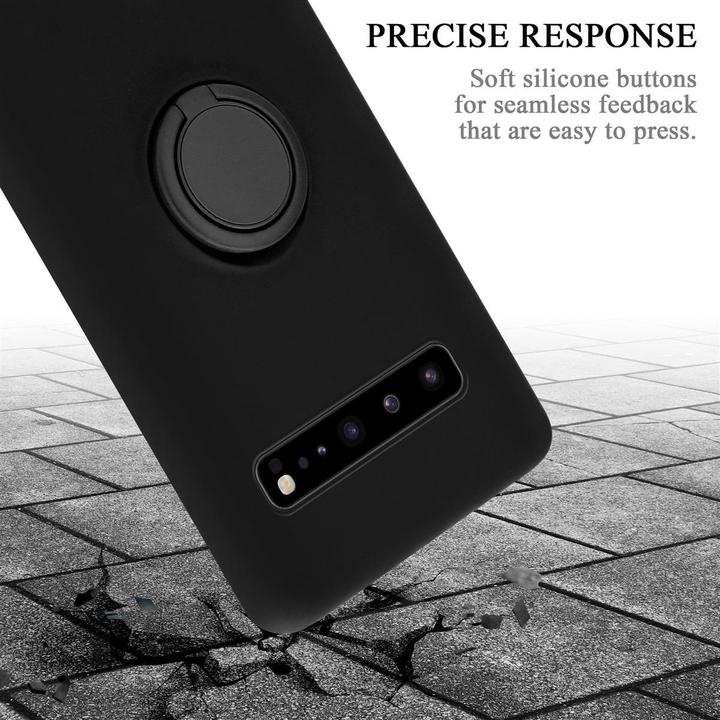 Actual product image Cadorabo TPU Liquid Ring Silicone Case Cover (Samsung Galaxy S10 5G)