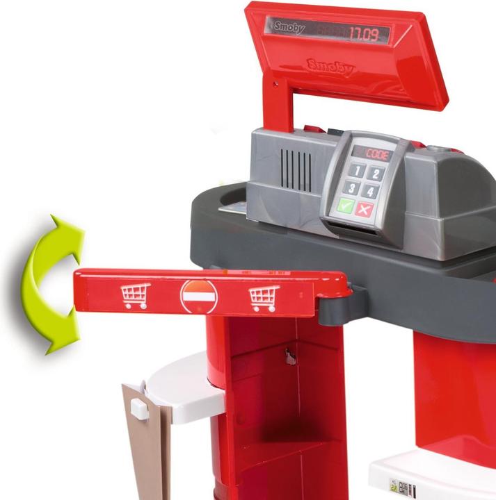 Actual product image Smoby Cityshop shop with shopping trolley