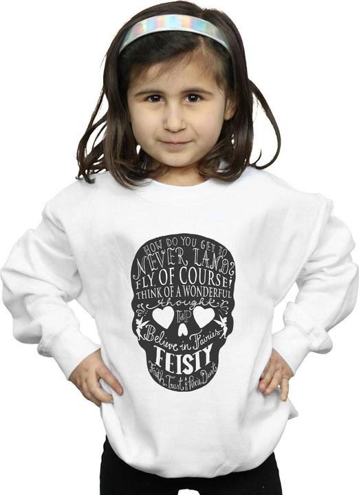 Produktbild Disney Tinker Bell Skull Sweatshirt Mädchen (140, 146)