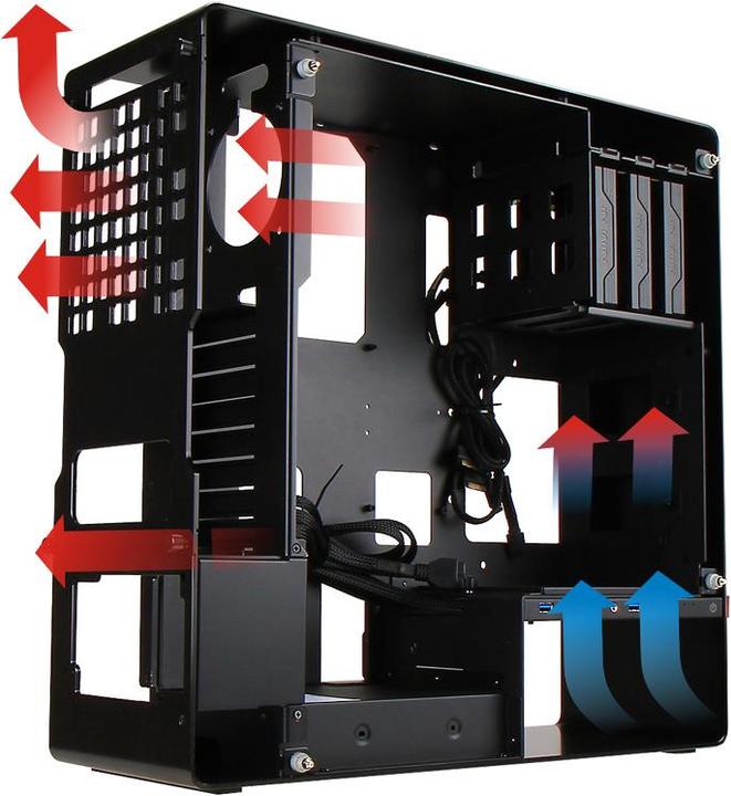 Actual product image In Win 904 Plus (mATX, ATX)