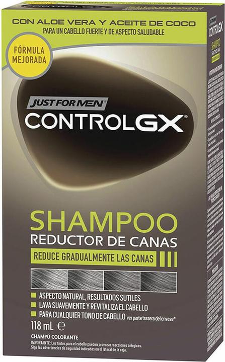 Just For Men CONTROL GX champú reductor de canas 118 ml (118 ml, Flüssiges Shampoo)
