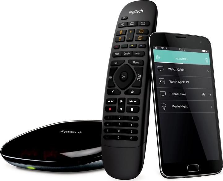 Actual product image Logitech Harmony Companion (Universal remote control, Infrared, Bluetooth)