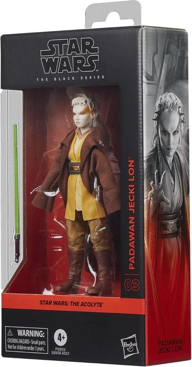 Image du produit Hasbro Star Wars : The Acolyte Black Series Figurine Padawan Jecki Lon 15 cm
