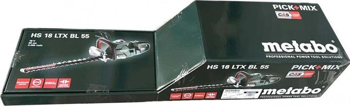 Produktbild Metabo HS 18 LTX BL 55 (Akkuheckenschere)