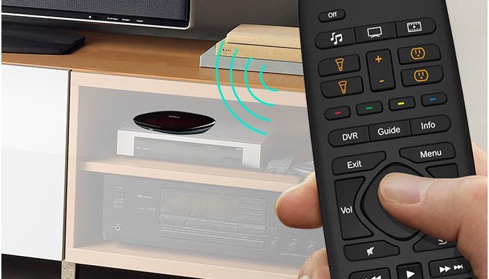 Actual product image Logitech Harmony Companion (Universal remote control, Infrared, Bluetooth)
