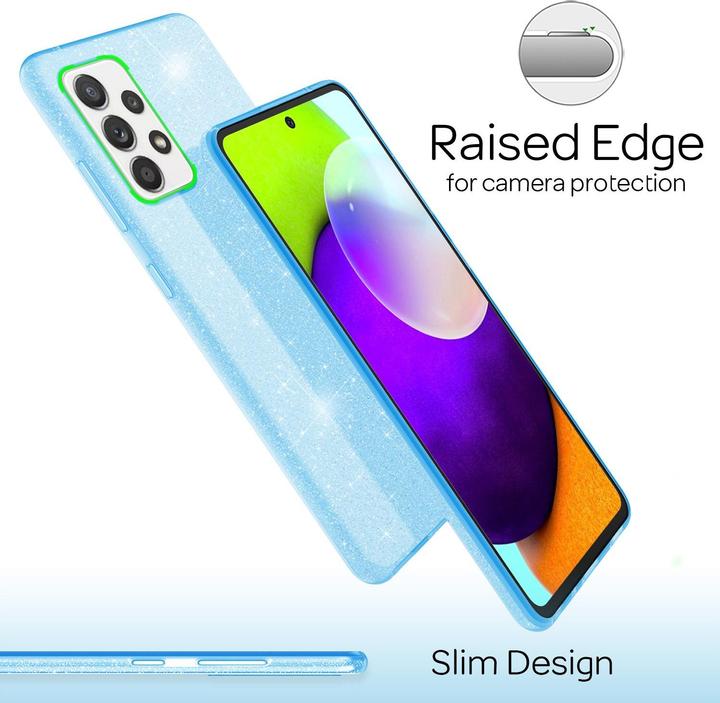 Immagine prodotto Nalia Custodia per cellulare Glitter (Samsung Galaxy A52)