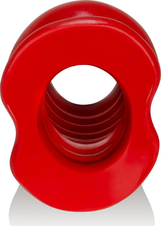 Actual product image Oxballs Pighole-FF - Hollow Butt Plug - Red