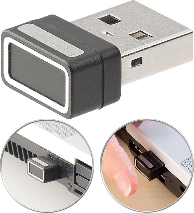 Produktbild Xystec Kleiner USB-Fingerabdruck-Scanner